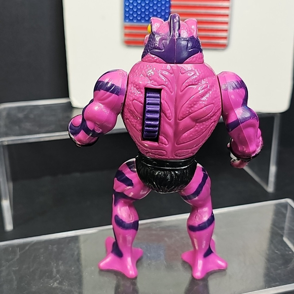 VTG 1985 Mattel MOTU Masters Of The Universe TUNG LASHOR FIGURE incomplete - Picture 4 of 8